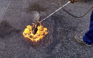 Mountain Air flat roofing repairs